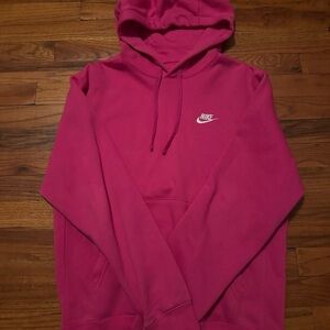 Nike Womens Pink Hoodie Sweater